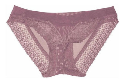 Panty Sexy De Encaje Pack De 6 Pzas Con 6 Colores Diferen