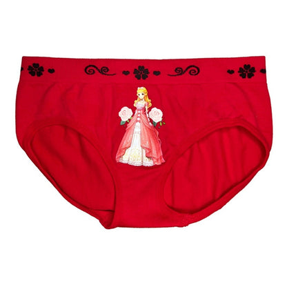 Pantaleta Licra Niña, Paquete 6 Piezas, 6 Diferentes Colore