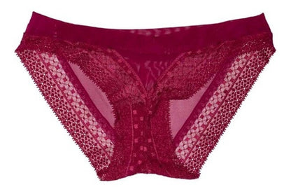 Panty Sexy De Encaje Pack De 6 Pzas Con 6 Colores Diferen