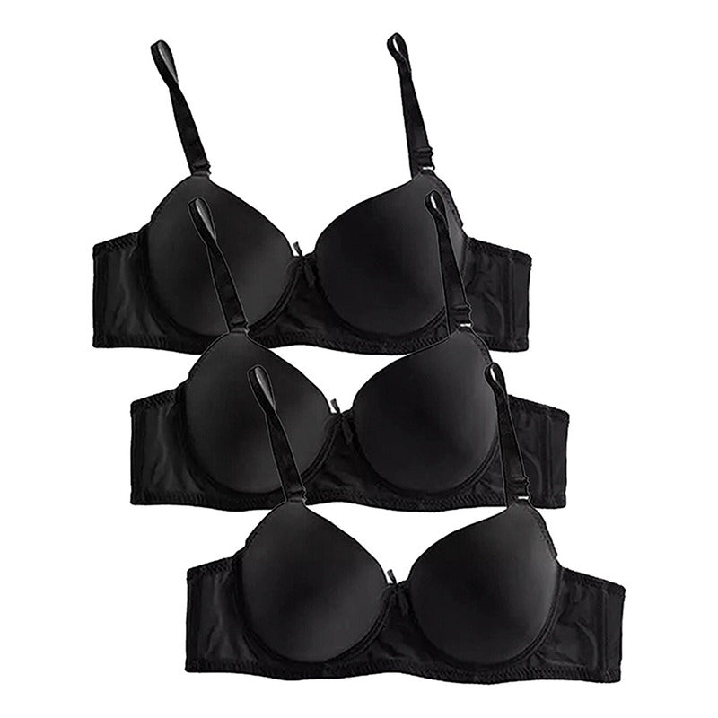 Brasier Copa Doble Dd Paquete 3 Piezas
