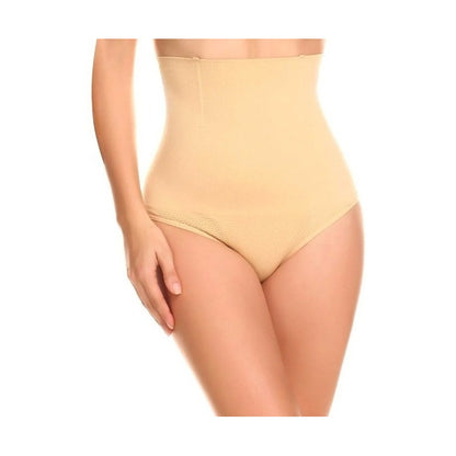 Tanga Tipo Faja Panty Calzón Para Dama Corte Alto Paq 2pzas