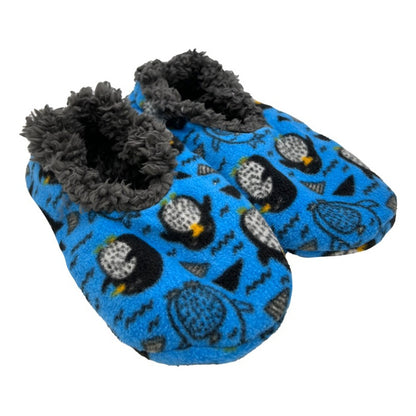 Pantufla Con Suela Antiderrapante Y Borrega