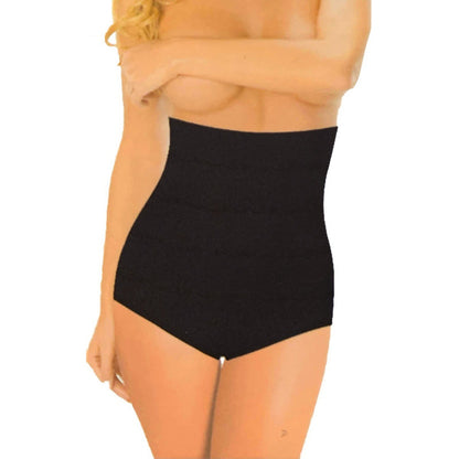 Tanga Tipo Faja Panty Calzón Para Dama Corte Alto Paq 2pzas