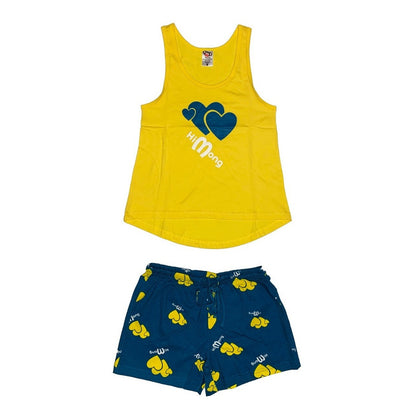 Pijama Juvenil Para Dama 100% Algodón  8818