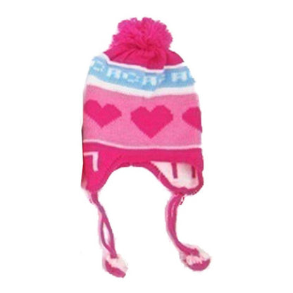 Gorro Pompón Y Borrega Para Niño Y Niña Talla 4 A 8 Años