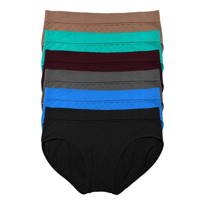 Pantaleta Completa Mujer Pack Con 6 Piezas