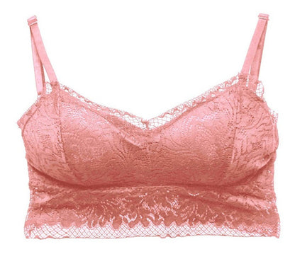 Sexy Bralette Encaje Pack Con 6 Piezas En 6 Diferentes Color