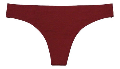 Tanga Sin Costuras (invisible) Pack 6 Pzas Difer Colores