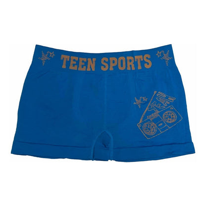 Boxer Juvenil Hombre, Pack De 6 Pzas Y 6 Diferentes Colores