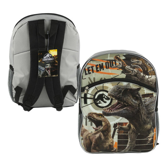 Mochila Escolar Jurassic World De 18 Pulgadas