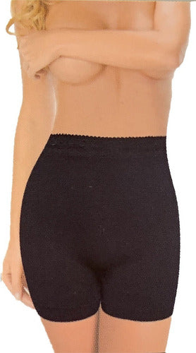 Tanga Tipo Faja Panty Calzón Para Dama Corte Alto Paq 2pzas