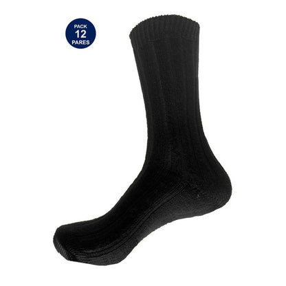 Calcetín Acrilan Hombre Grangaleón 12 Pares Diseño Canales