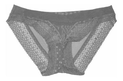 Panty Sexy De Encaje Pack De 6 Pzas Con 6 Colores Diferen