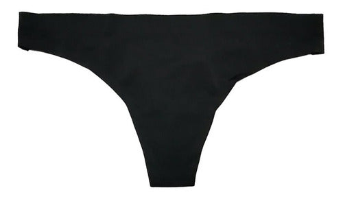 Tanga Sin Costuras (invisible) Pack 6 Pzas Difer Colores