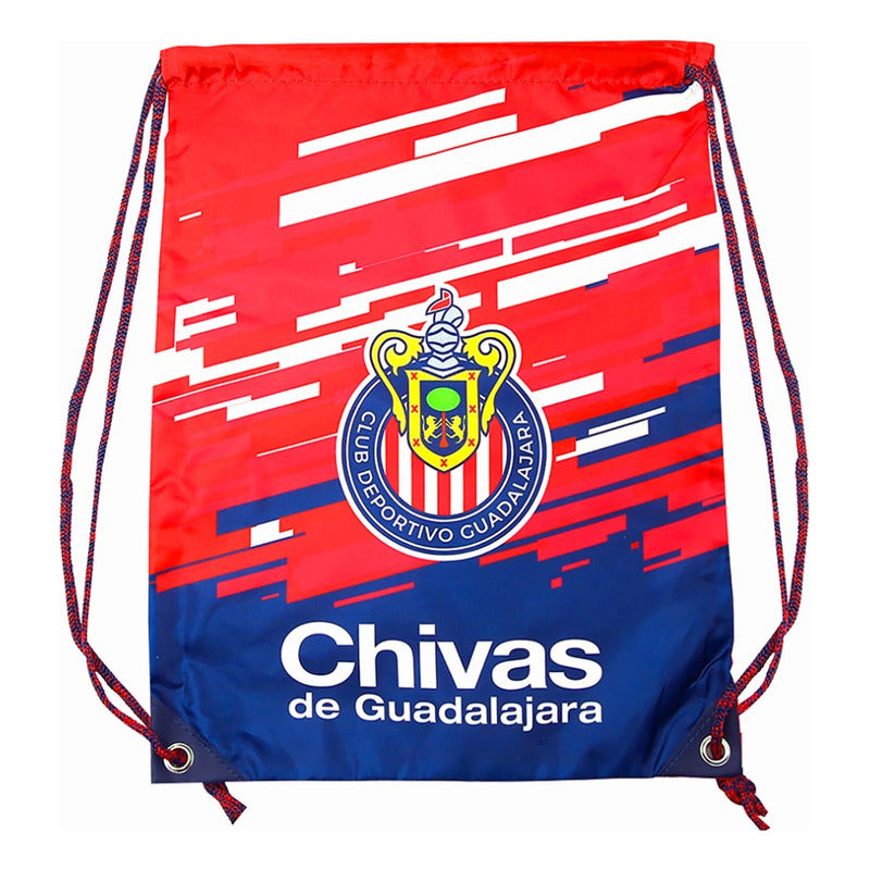 Mochila Morral Deportivo Chivas O Barza Producto Oficial