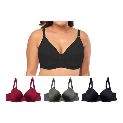 Brasier Copa Doble Dd Paquete 3 Piezas